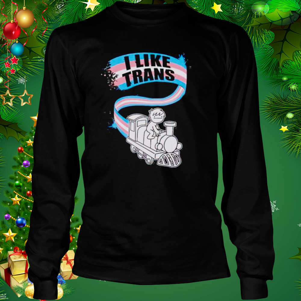 I like trans pride shirt 3 Longsleeve tshirt