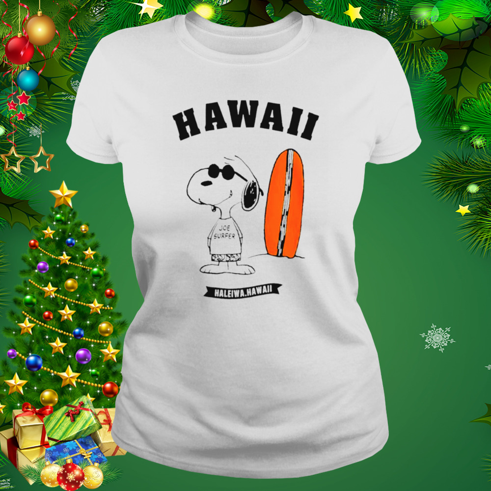 Joe Surfer Haleiwa Hawaii Snoopy shirt 2 Women's shirt