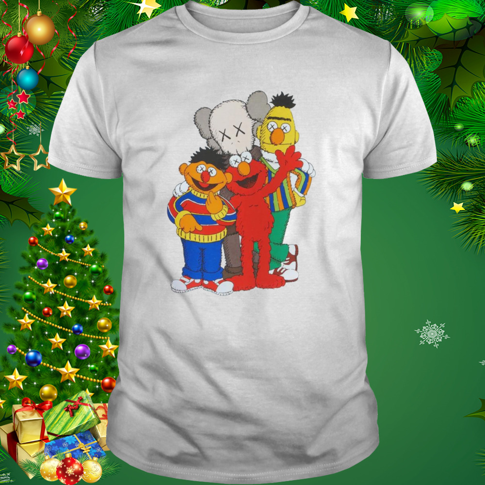 KAWS Uniqlo x Sesame Street Group #2 Shirt 1 Unisex shirt