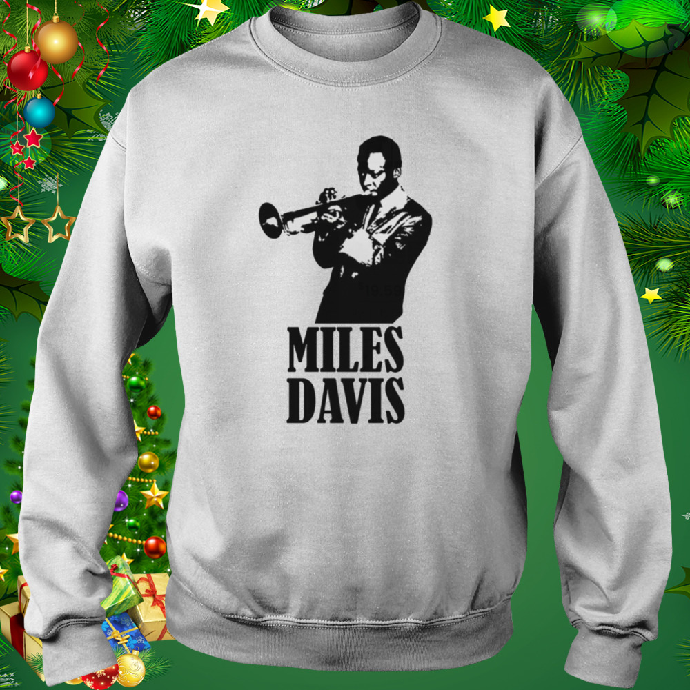 Logo Decal Black Design Miles Davis shirt 4 Sweat shirt