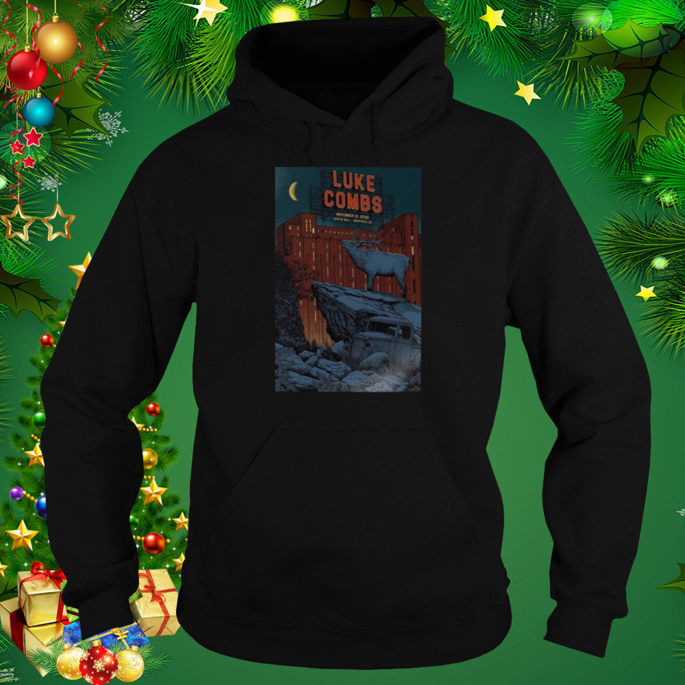 Luke combs montreal qc nov 18th 2022 centre bell qc shirt 5 Hoodie tshirt