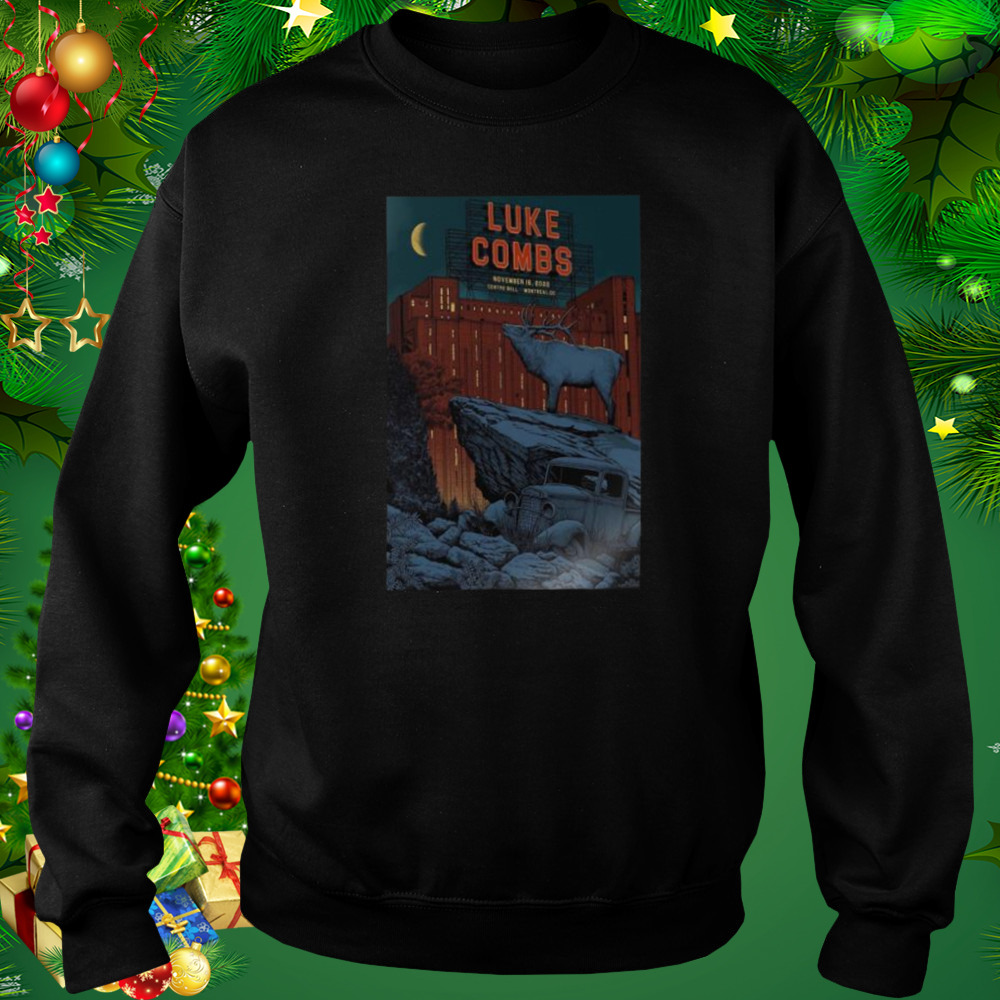 Luke combs montreal qc nov 18th 2022 centre bell qc shirt 4 Sweat tshirt