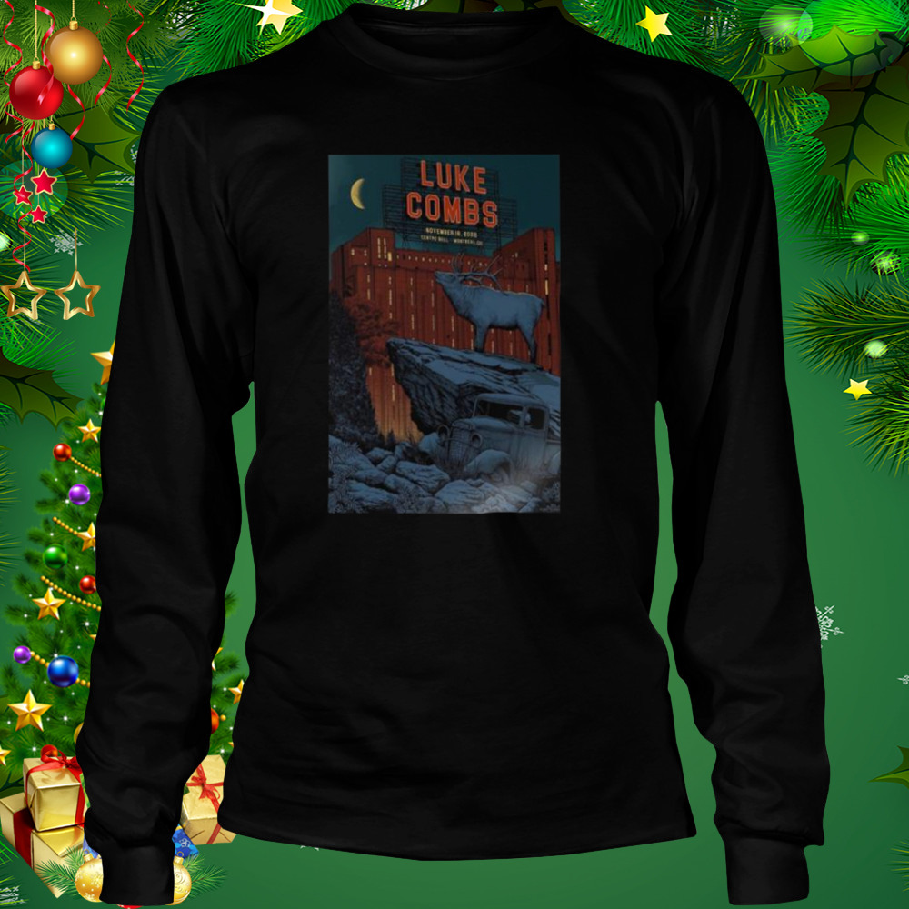 Luke combs montreal qc nov 18th 2022 centre bell qc shirt 3 Longsleeve tshirt