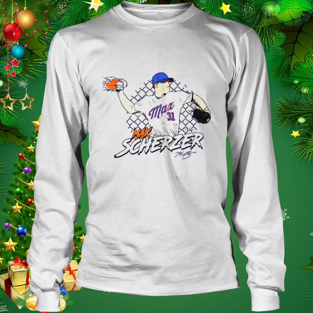 Max Scherzer Baseball Animated shirt 3 Longsleeve shirt