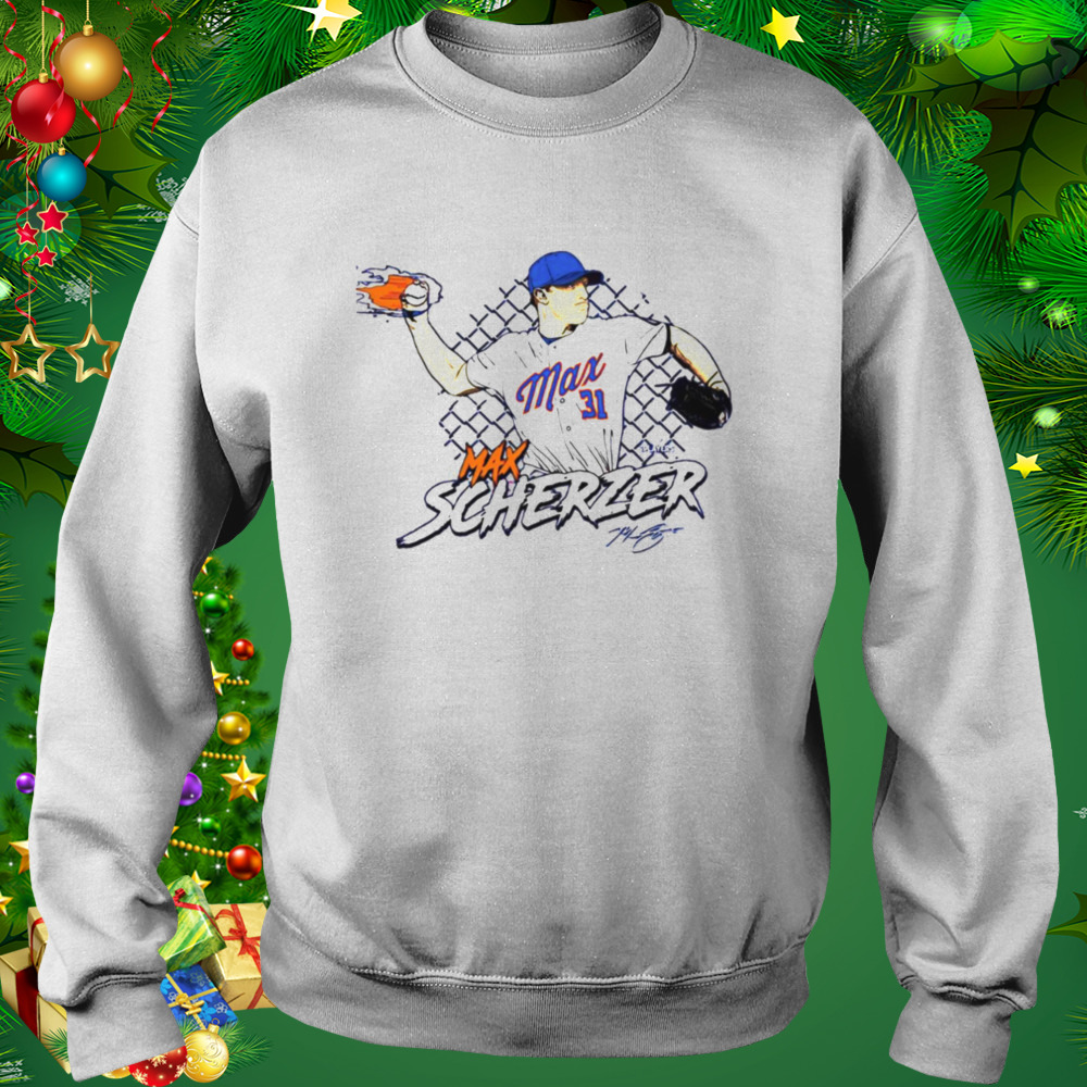 Max Scherzer Baseball Animated shirt 4 Sweat shirt