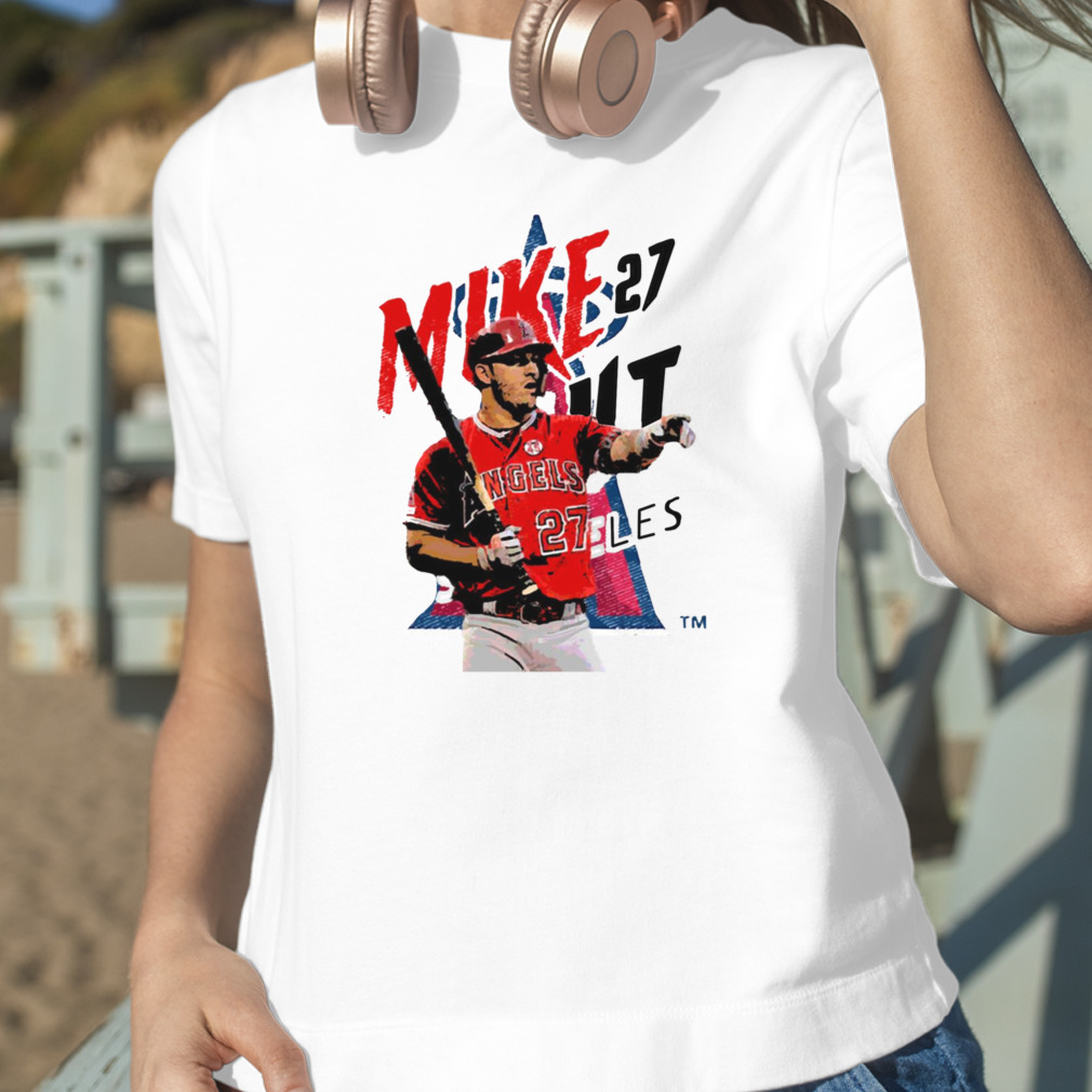 Mike Trout Number 27 Baseball Shirt - NVDTeeshirt