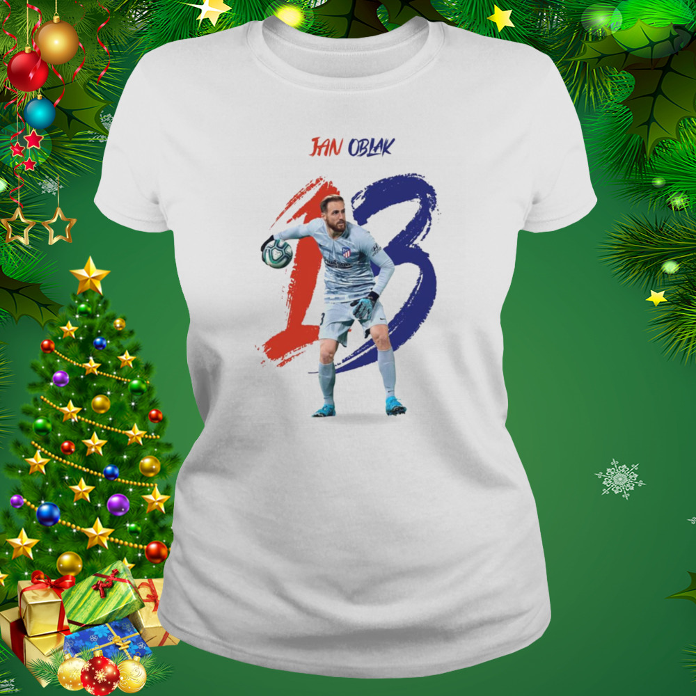 Number 13 Ilustration Jan Oblak shirt 2 Women's shirt