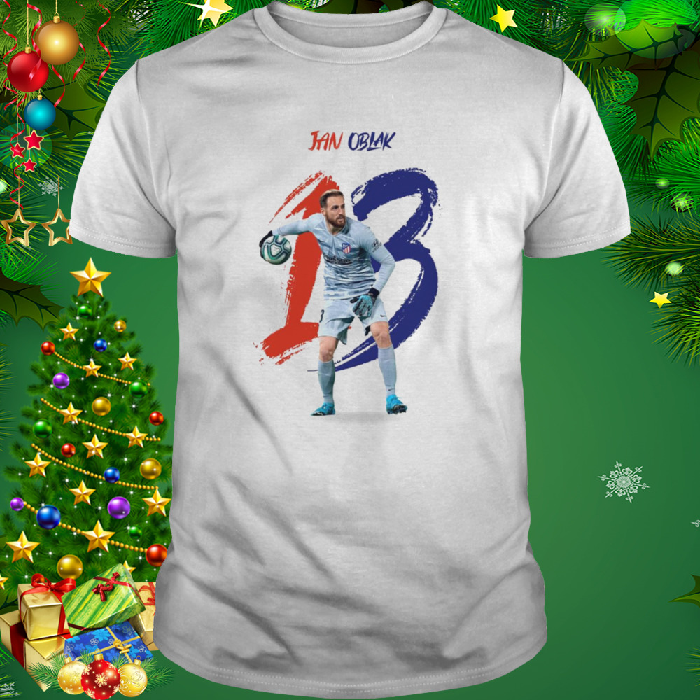 Number 13 Ilustration Jan Oblak shirt 1 Unisex shirt