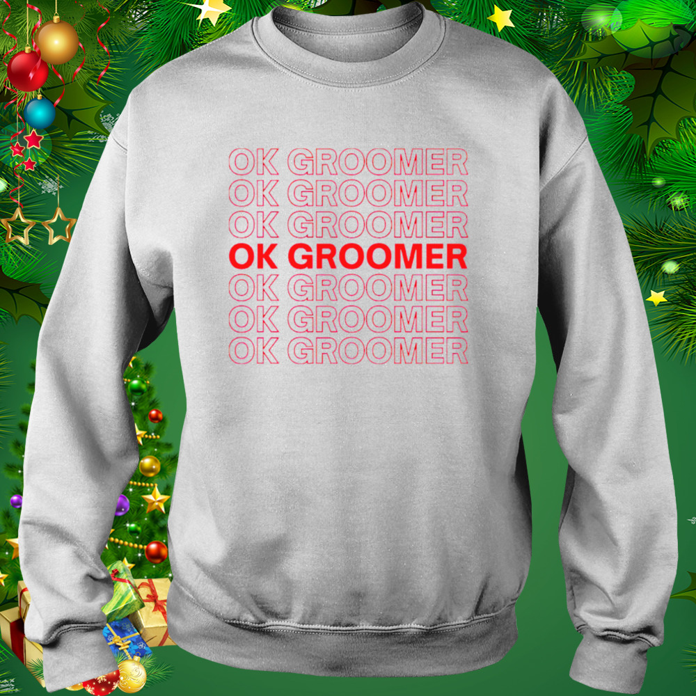 OK Groomer shirt 4 Sweat shirt