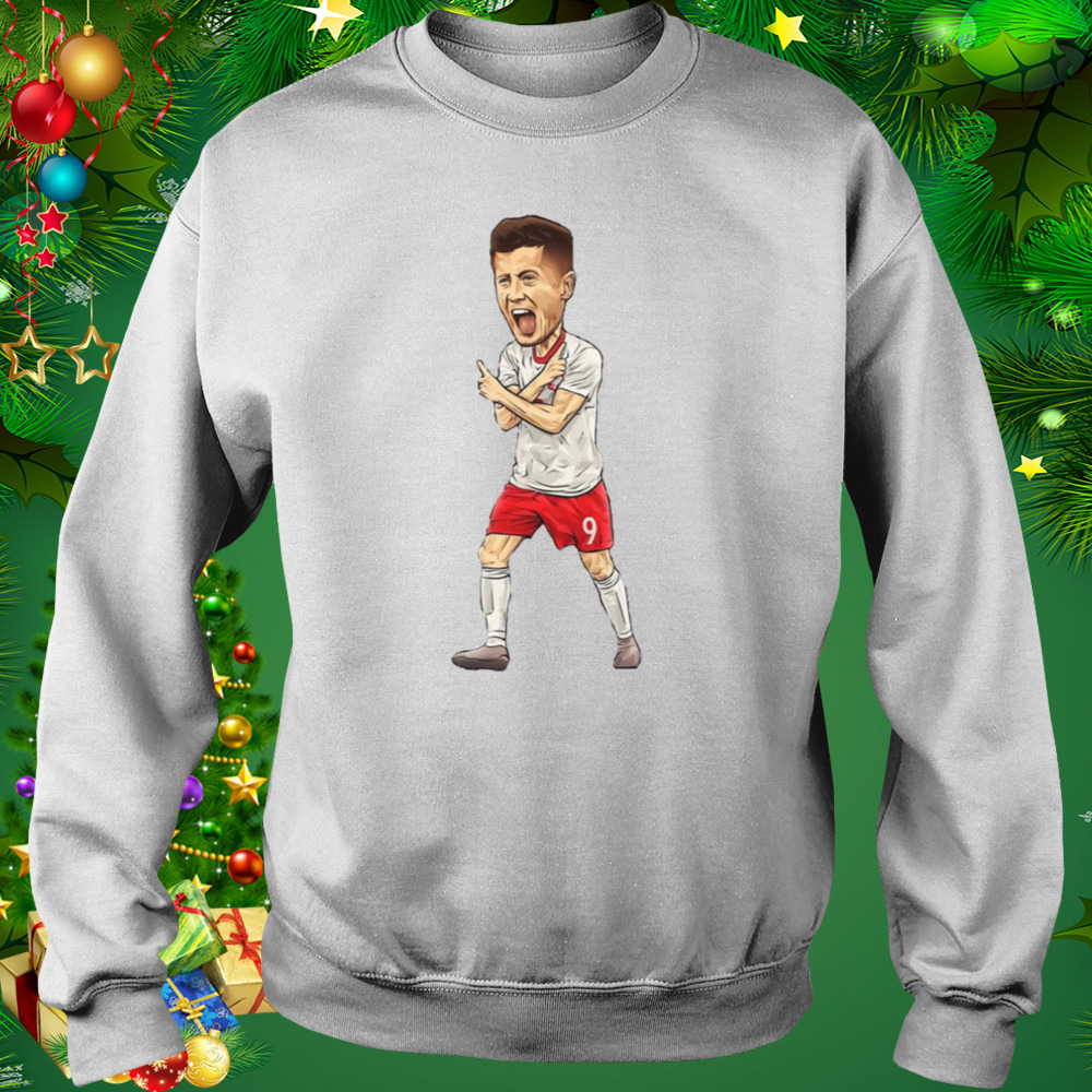 Of Bayern Munich And Poland Robert Lewandowski shirt 4 Sweat shirt