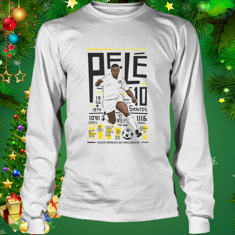 Pelé Santos Fc The Football Legend shirt 3 Longsleeve shirt