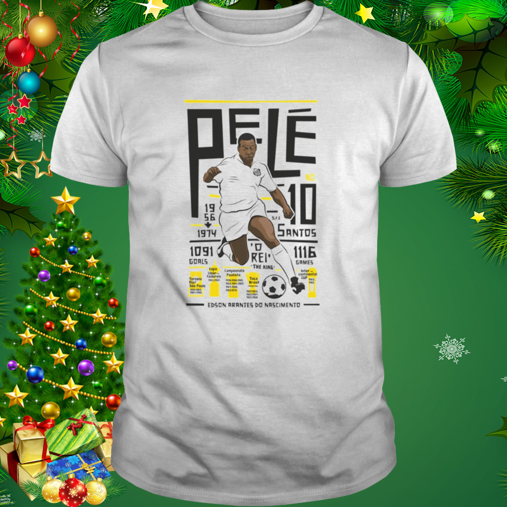 Pelé Santos Fc The Football Legend shirt 1 Unisex shirt
