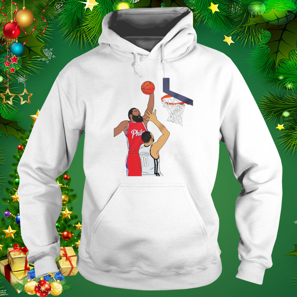 Philadelphia 76ers James Harden shirt 5 Hoodie shirt