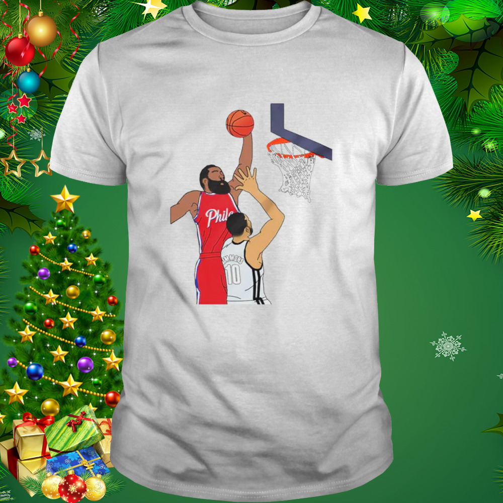 Philadelphia 76ers James Harden shirt 1 Unisex shirt