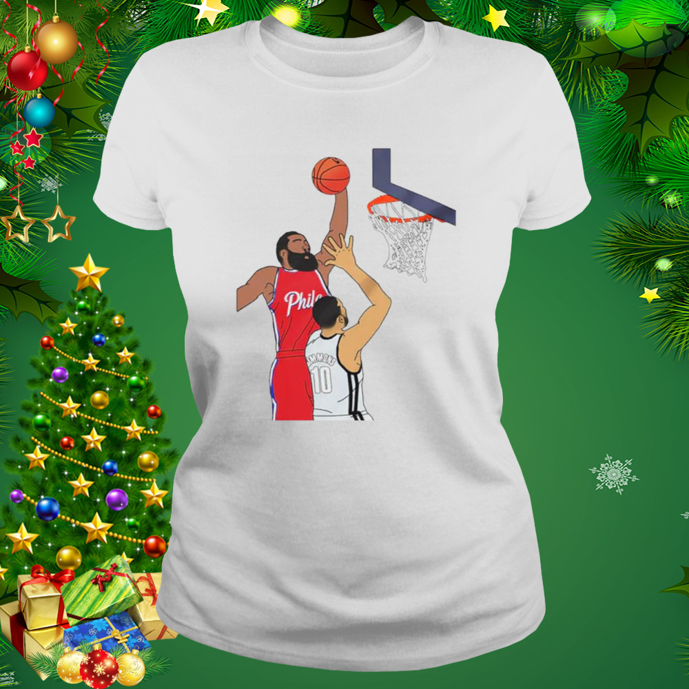 Philadelphia 76ers James Harden shirt 2 Women's shirt