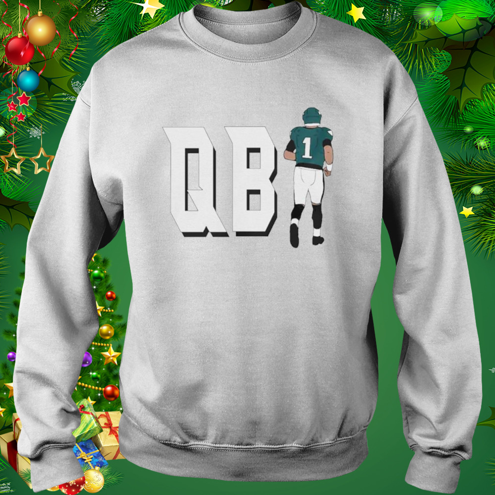 Philadelphia Eagles QB1 Jalen Hurts shirt 4 Sweat shirt