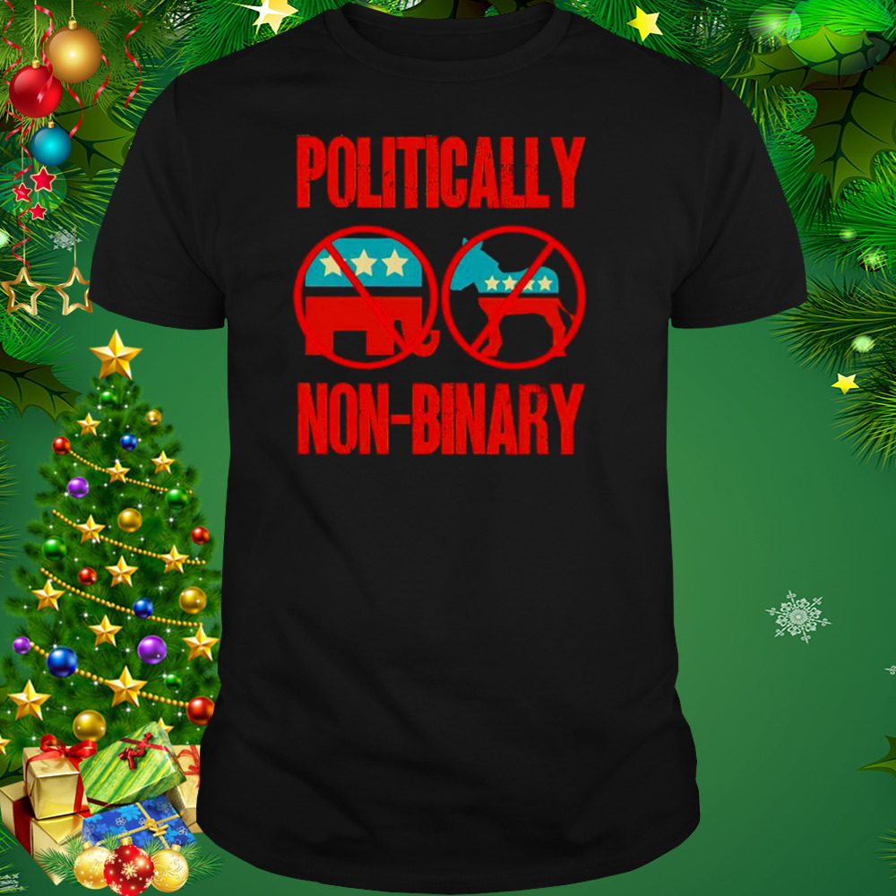 Politically Non-Binary shirt 1 Unisex tshirt