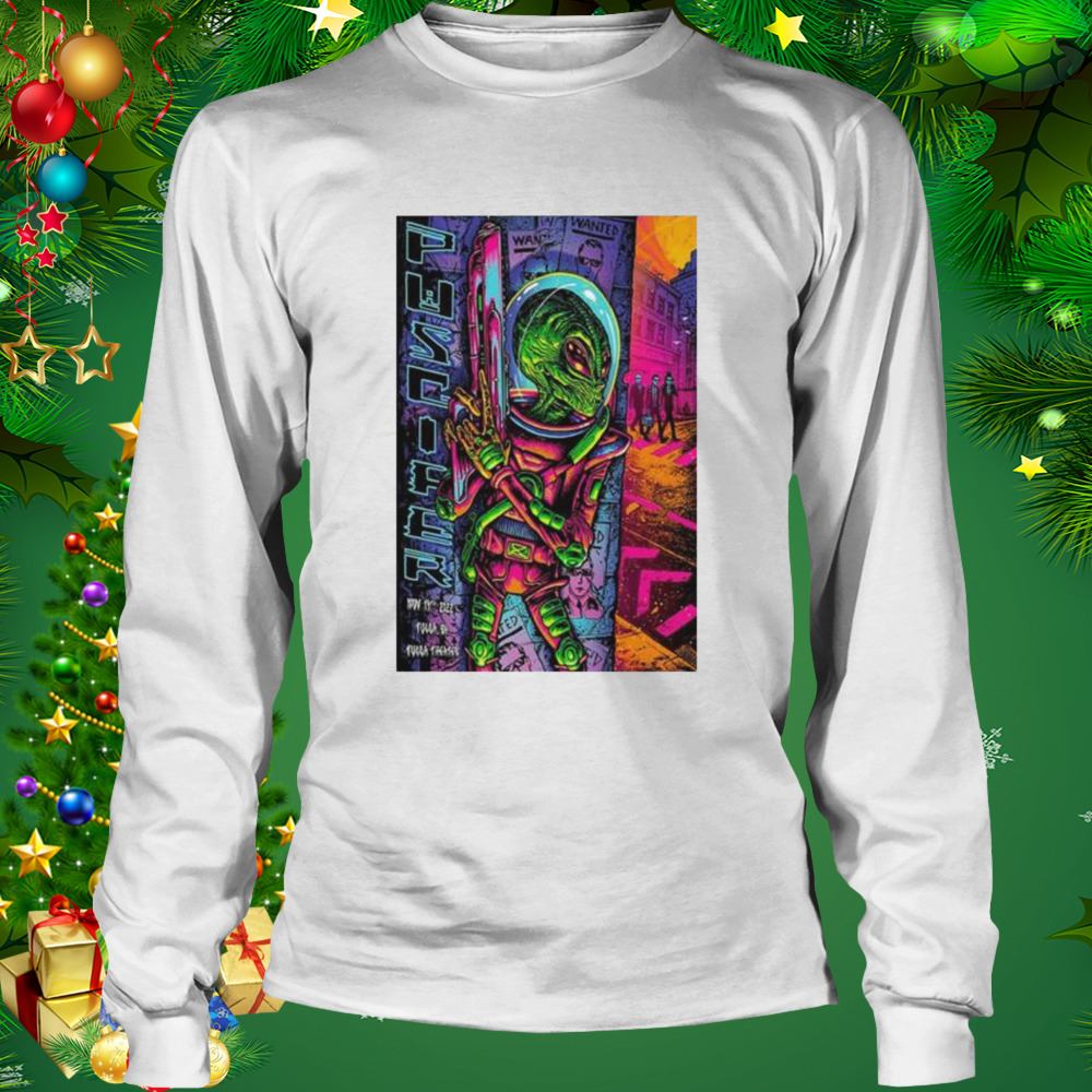 Puscifer Nov 19Th 2022 Tulsa Ok Tulsa Theater poster shirt 3 Longsleeve shirt