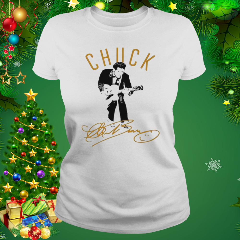 Retro Signature Design Chuck Berry shirt 2 Women's shirt