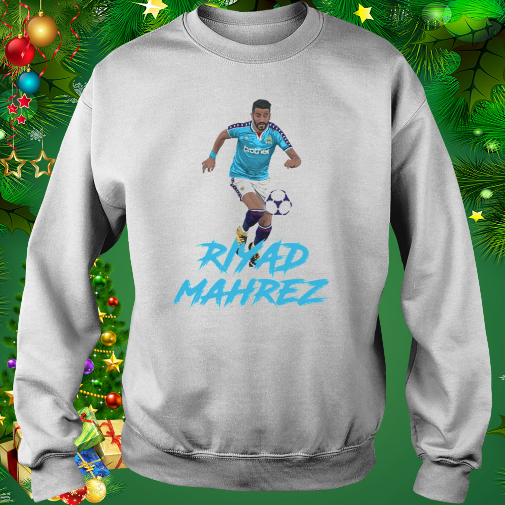 Riyad Mahrez Football Player shirt 4 Sweat shirt