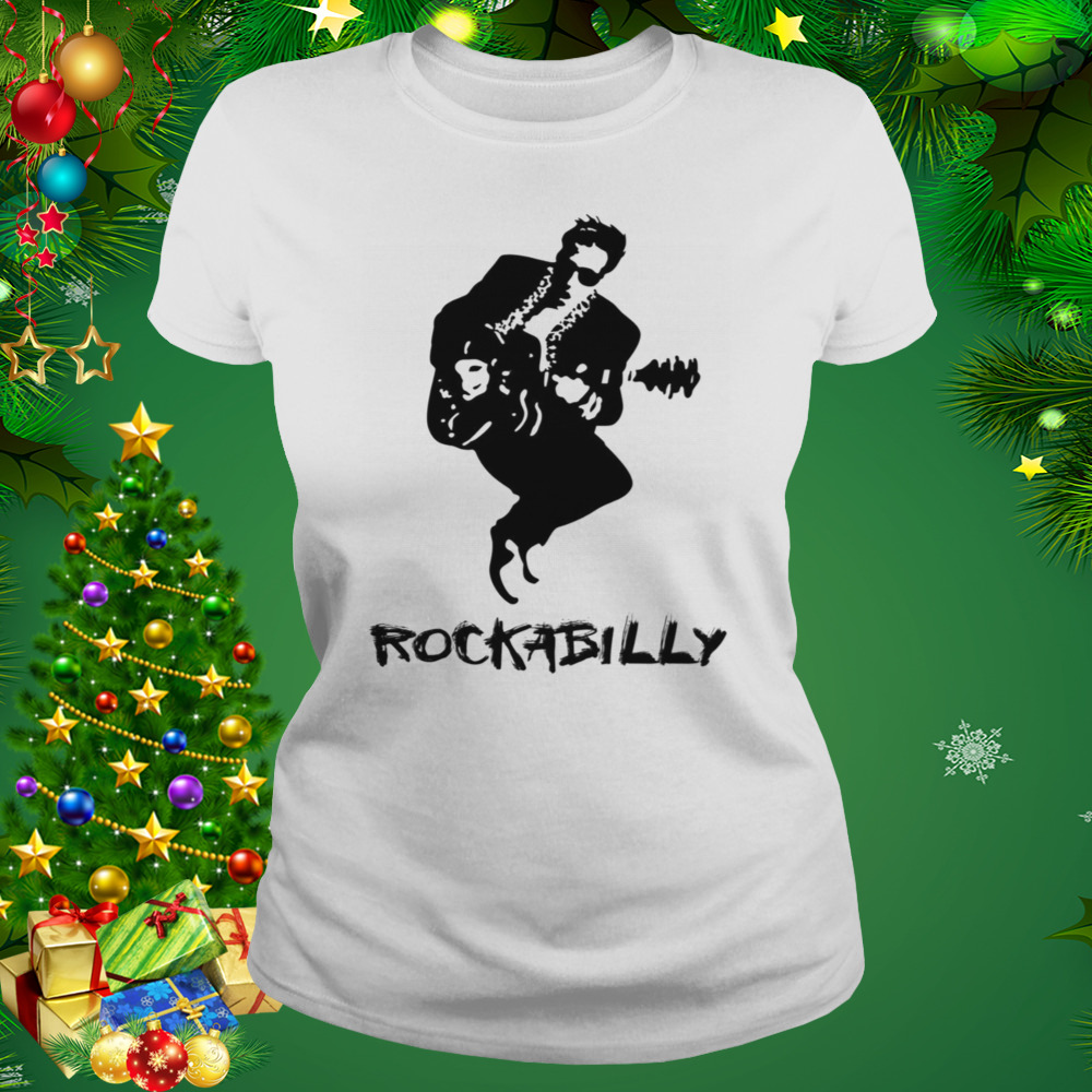 Rockabilly Guitarist Chuck Berry Black shirt 2 Women's shirt
