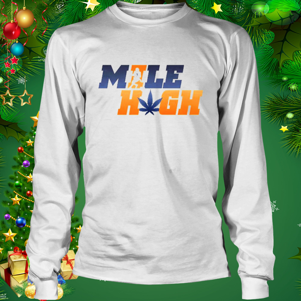 Russell Wilson Mile High Gunslinger Denver Broncos QB NFL Football shirt 3 Longsleeve shirt