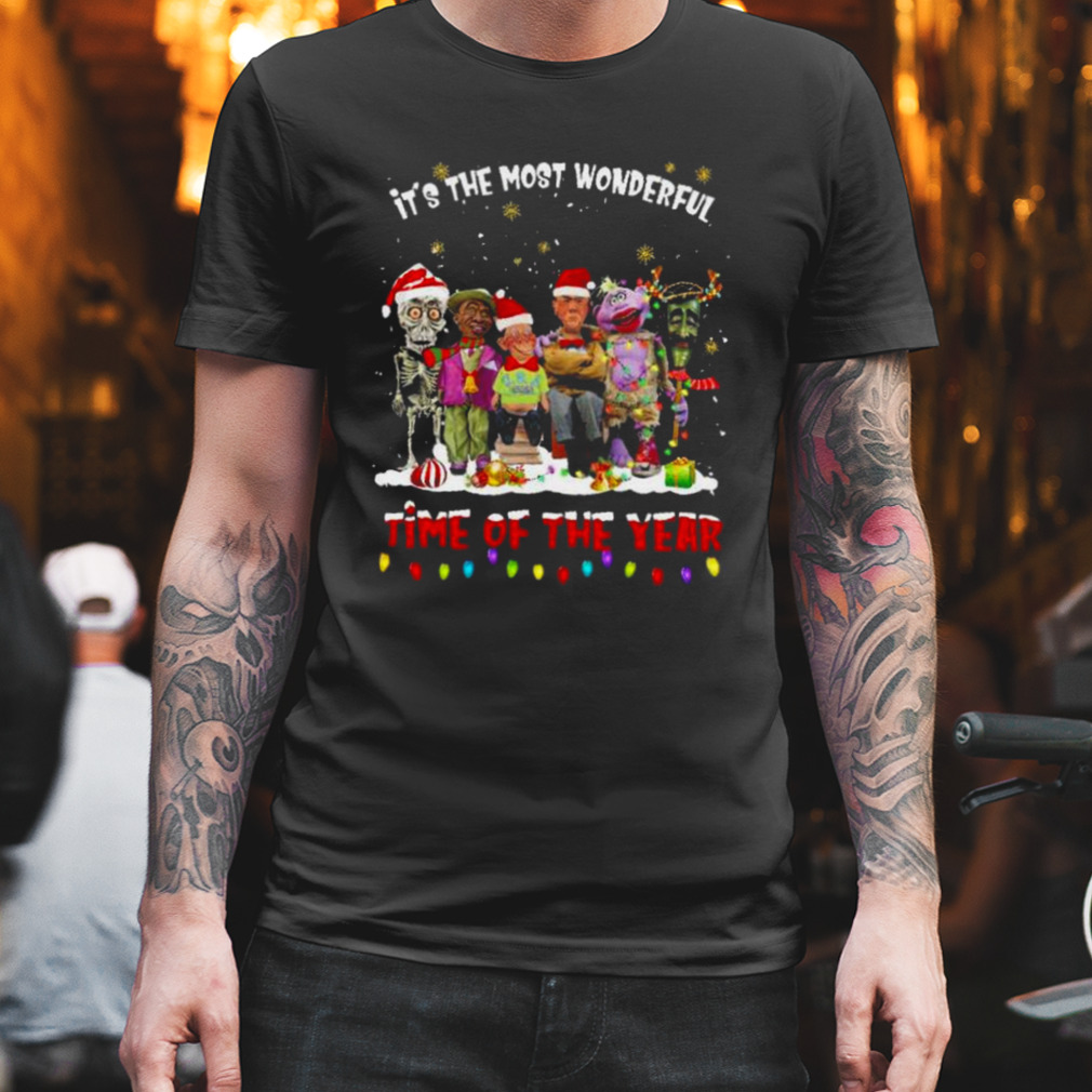 Santa Jeff Dunham Character it’s the most wonderful time of the year christmas shirt