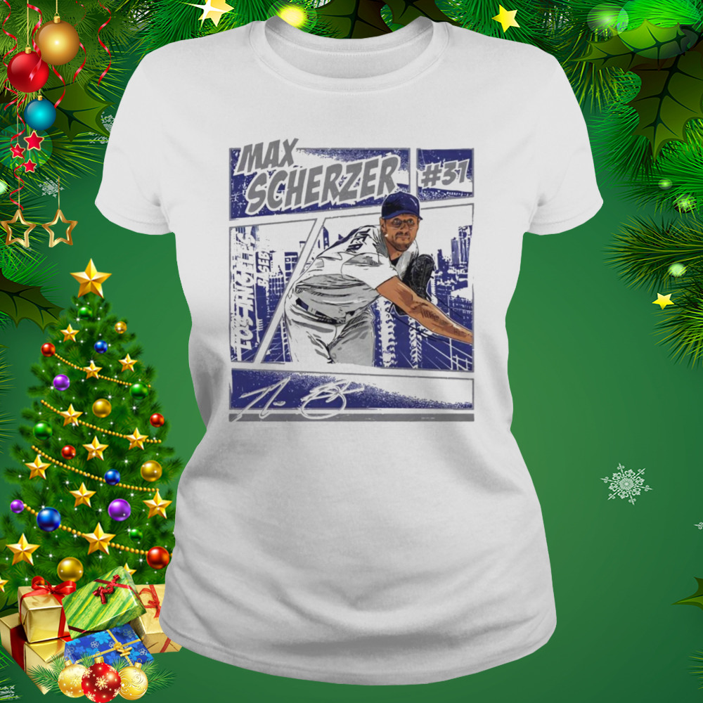 Signature Design Max Scherzer Retro Baseball shirt 2 Women's shirt