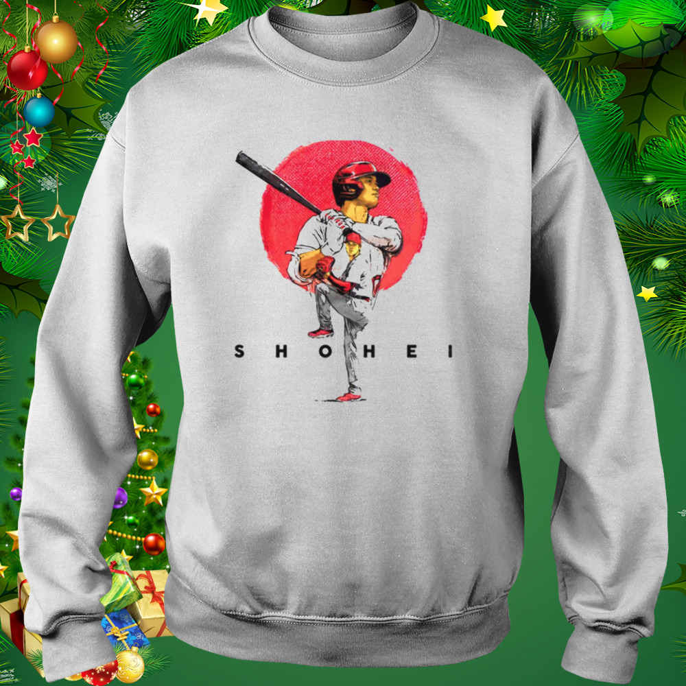 Sunset Design Shohei Ohtani Baseball shirt 4 Sweat shirt