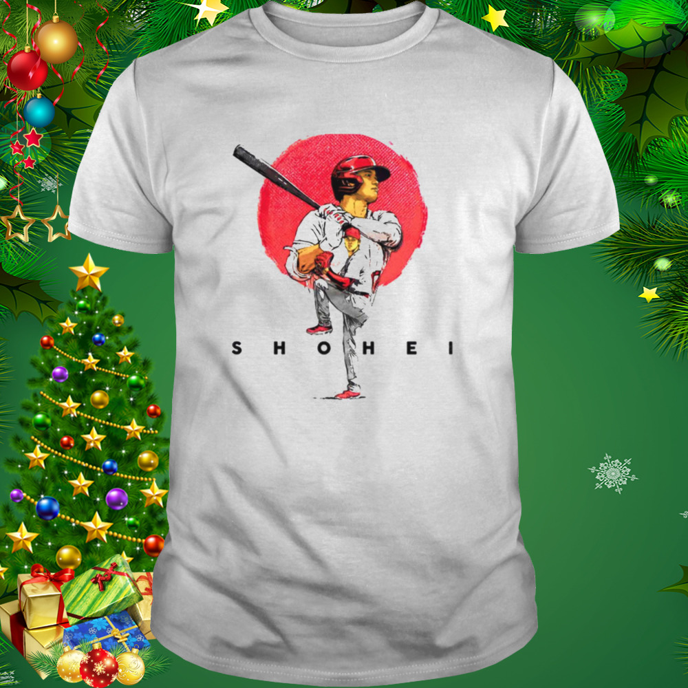 Sunset Design Shohei Ohtani Baseball shirt 1 Unisex shirt