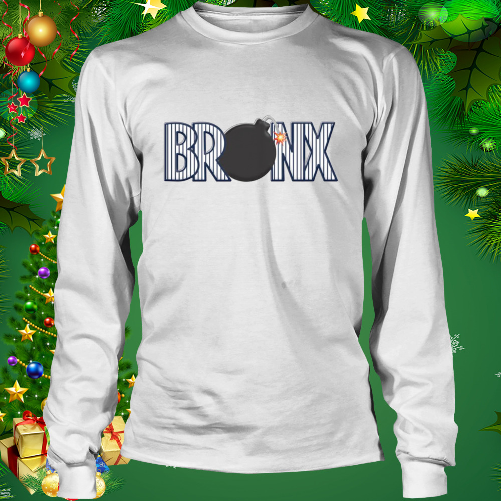 The Bronx Baseball Design Boom shirt 3 Longsleeve shirt