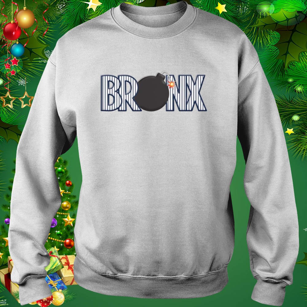 The Bronx Baseball Design Boom shirt 4 Sweat shirt