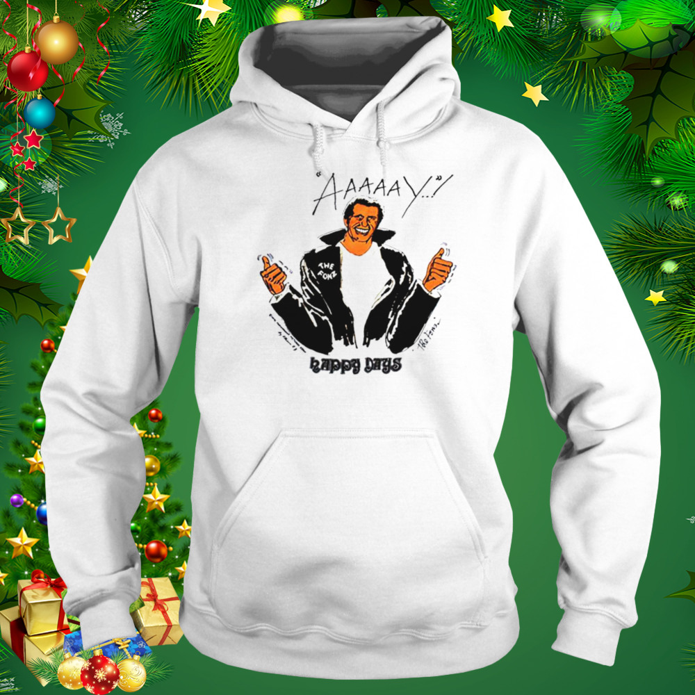 The Fonz Happy Days shirt 5 Hoodie shirt