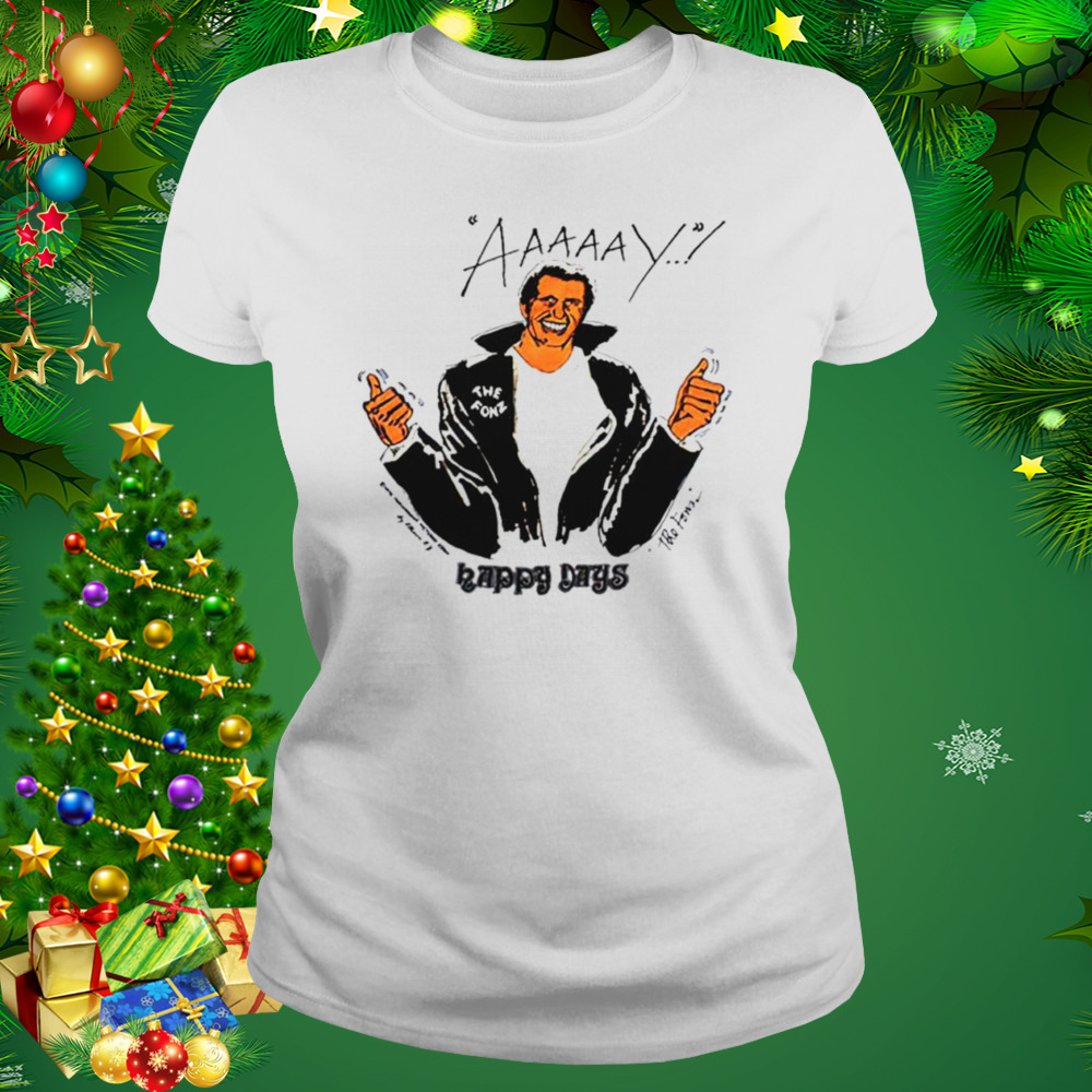 The Fonz Happy Days shirt 2 Women's shirt