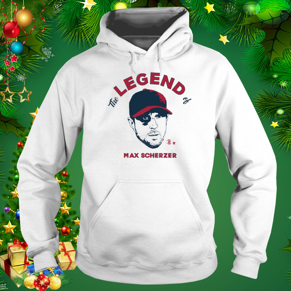 The Legend Of Baseball Max Scherzer shirt 5 Hoodie shirt