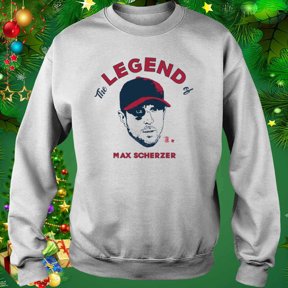 The Legend Of Baseball Max Scherzer shirt 4 Sweat shirt