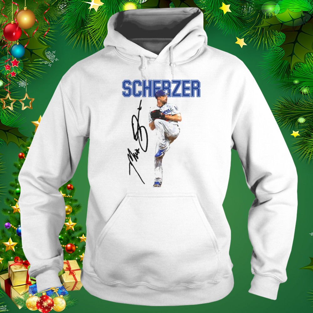 The Legend Signature Max Scherzer Baseball shirt 5 Hoodie shirt