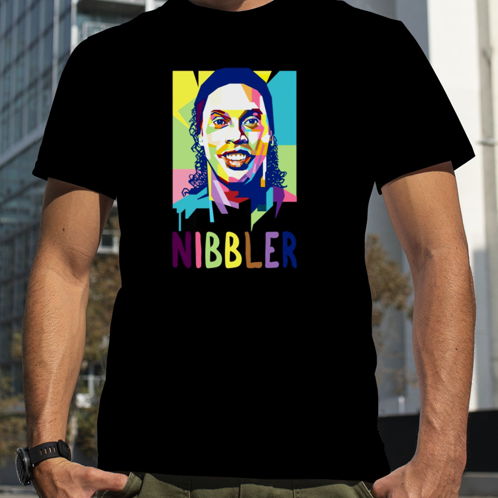 The Nibbler Graphic Ronaldinho Football shirt