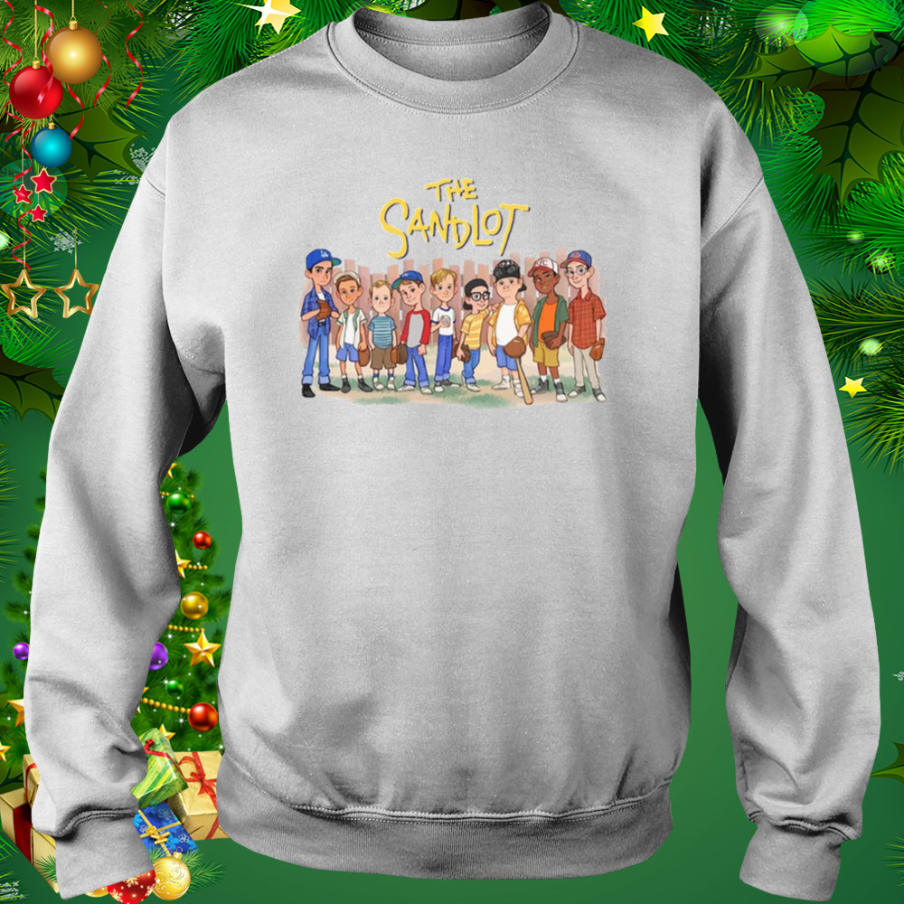 The Sandlot Cartoon Design shirt 4 Sweat shirt