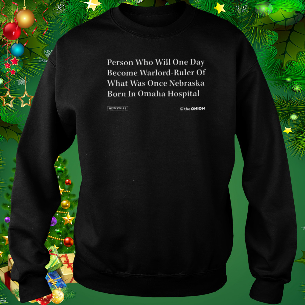 The onion omaha hospital vintage shirt 4 Sweat tshirt