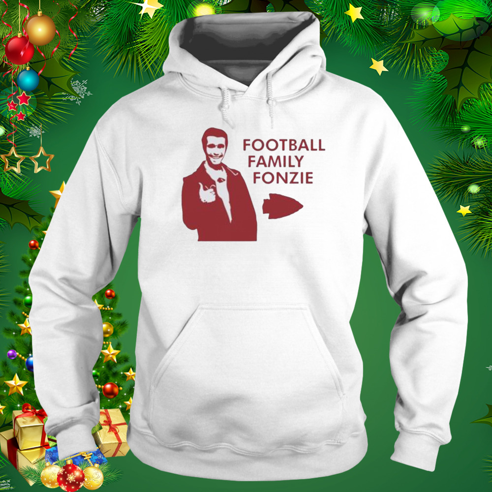 Travis Kelce Football family fonzie shirt 5 Hoodie shirt