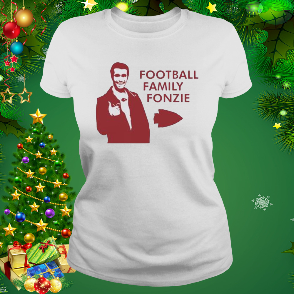 Travis Kelce Football family fonzie shirt 2 Women's shirt