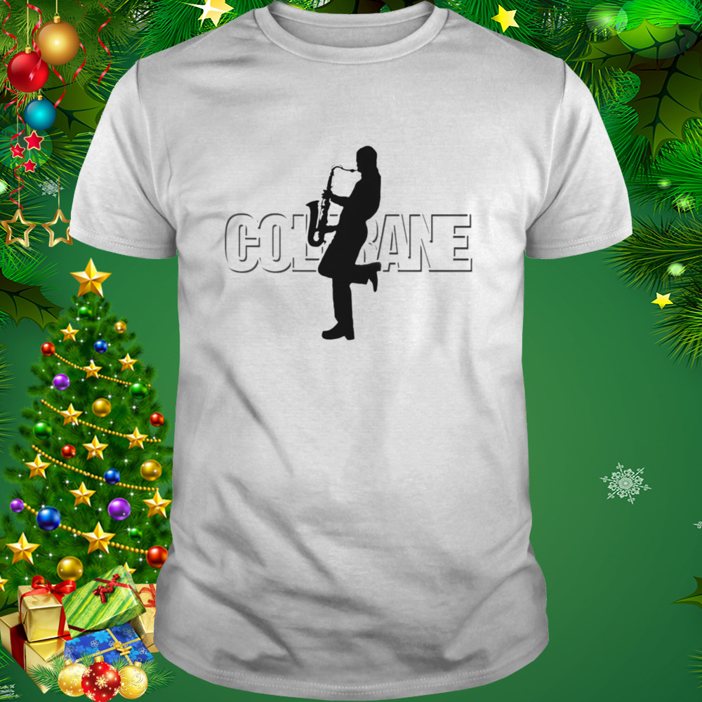 Typographic Design John Coltrane Jazz Music shirt 1 Unisex shirt