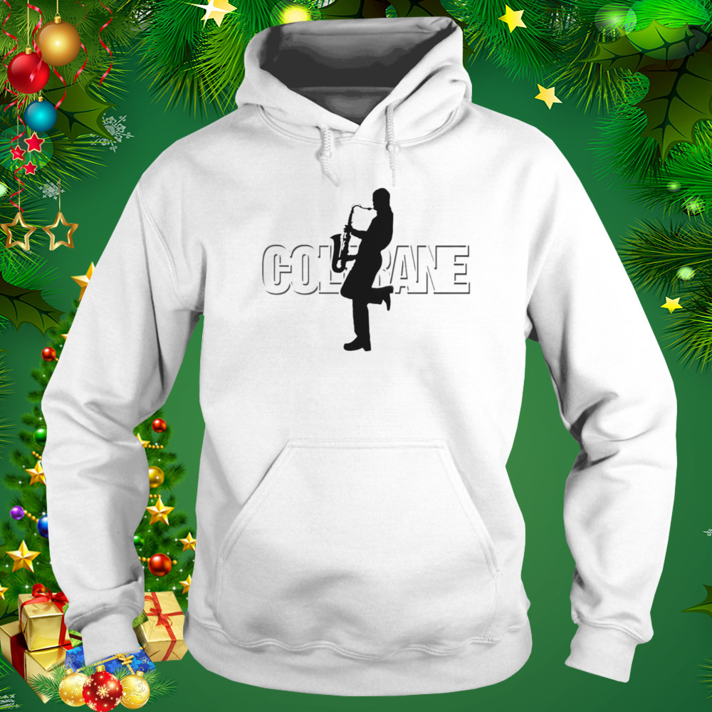 Typographic Design John Coltrane Jazz Music shirt 5 Hoodie shirt