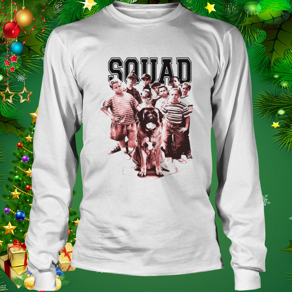 Vintage Sandlot Squad Retro shirt 3 Longsleeve shirt