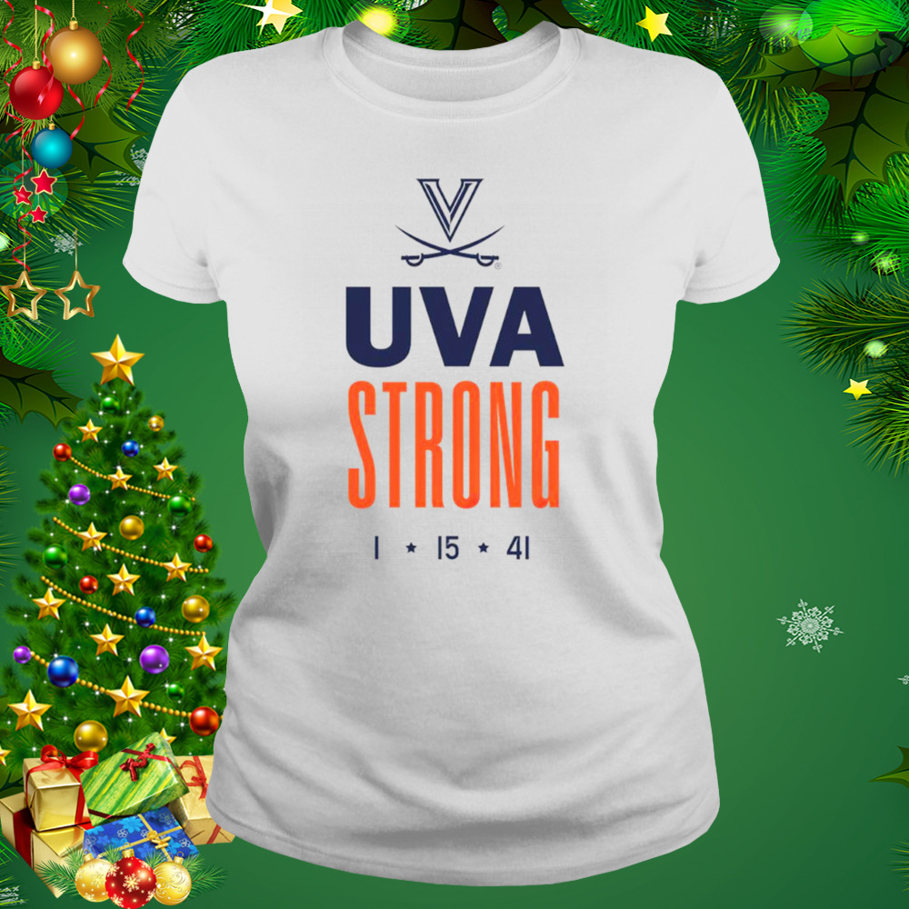 Virginia Cavaliers UVA Strong 1 15 41 shirt 2 Women's shirt