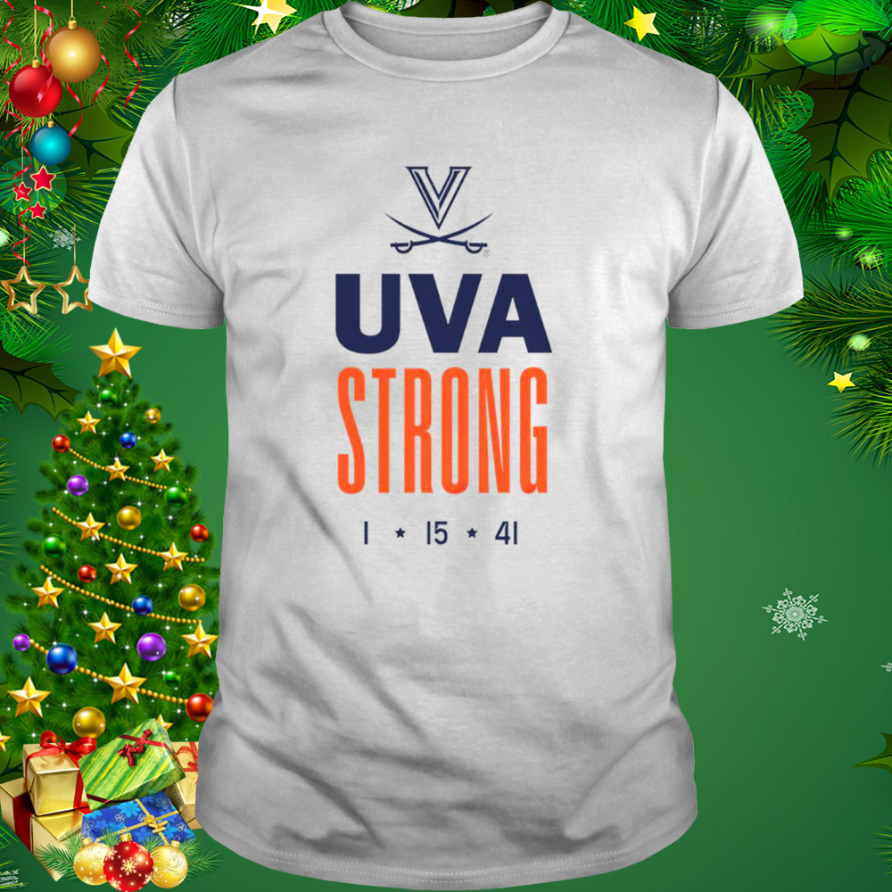 Virginia Cavaliers UVA Strong 1 15 41 shirt