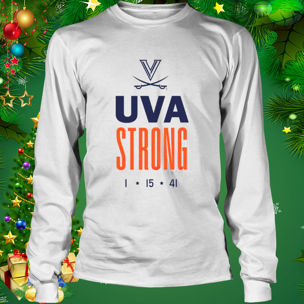 Virginia Cavaliers UVA Strong 1 15 41 shirt 3 Longsleeve shirt