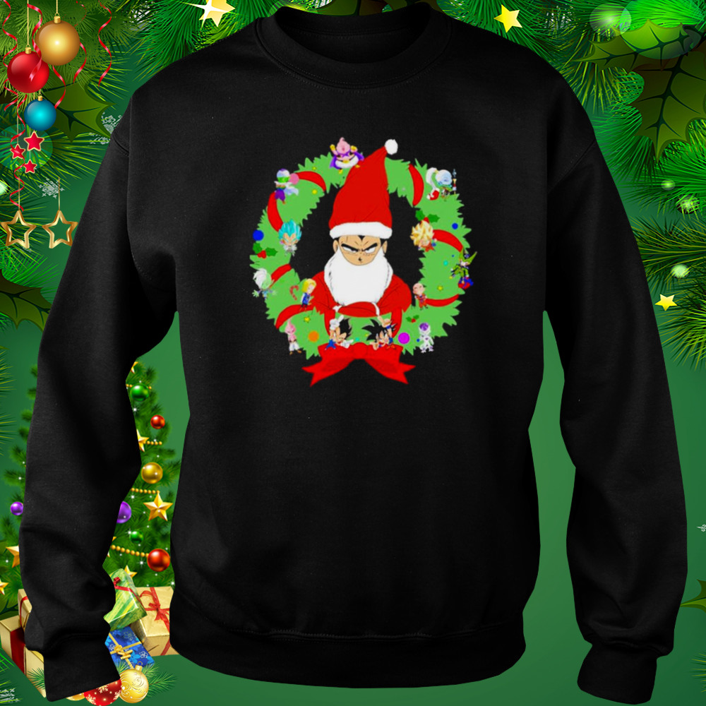 Xmas vegeta Goku design dragon ball t-shirt 4 Sweat tshirt