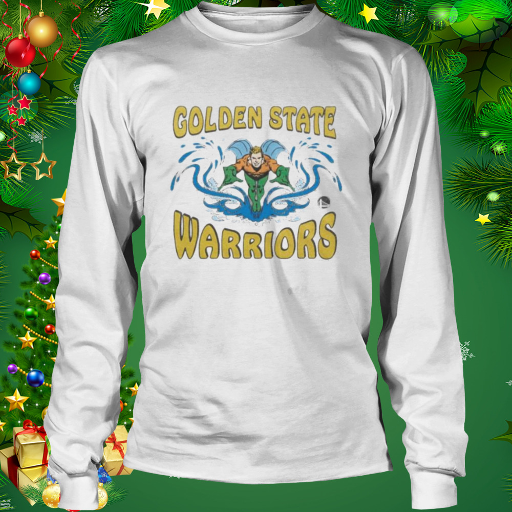 dC Comics Aquaman x Golden State Warriors shirt 3 Longsleeve shirt